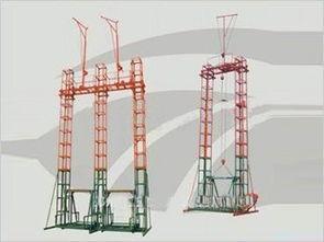 建筑龙门架图片,现代工程建设的坚实支柱