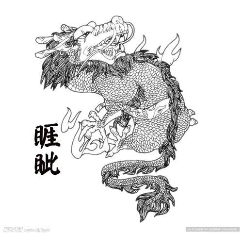 睚眦图片,探寻古代神话中的神秘之眼